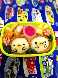 キャラ弁 簡単 お稲荷 ピヨ弁-レシピのメイン写真