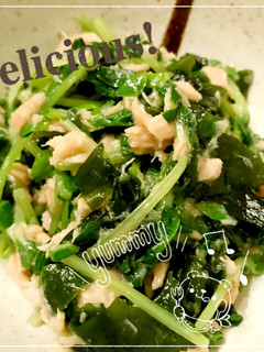 副菜に☆パクパク豆苗(^-^)-レシピのメイン写真