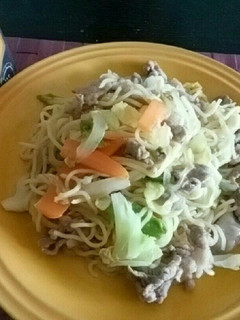 春キャベツ塩焼きそばにごま油♪-レシピのメイン写真