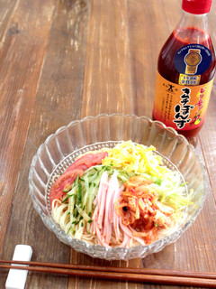冷やし中華(キムチぽんず味)-レシピのメイン写真