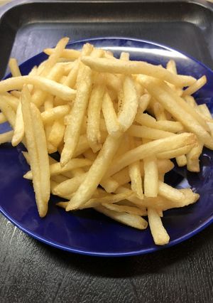 冷凍ポテトフライの安全な揚げ方-レシピのメイン写真
