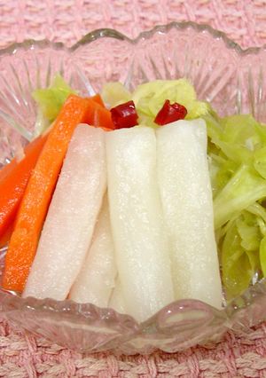 ★すっきり★三色甘酢漬け-レシピのメイン写真