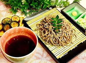 捨てないで♪海老の頭出汁そばつゆ＆茄子煮-レシピのメイン写真