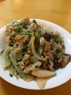 豚肉のさっぱり梅肉炒め-レシピのメイン写真