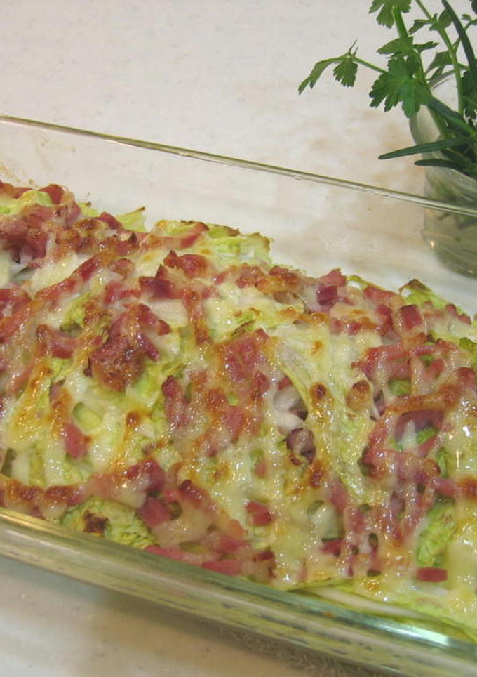 簡単☆白菜のベーコンマヨ焼き-レシピのメイン写真