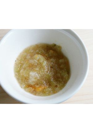 離乳食後期【なすと大根のみぞれ煮】-レシピのメイン写真