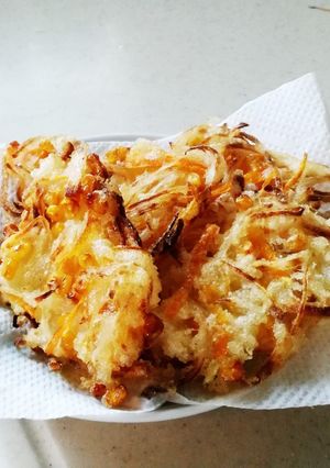 ガリっと!胡麻油風味のかき揚げ風♪-レシピのメイン写真