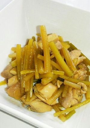 ☆旬の味！ふきと鶏肉の炊いたん☆☆☆-レシピのメイン写真