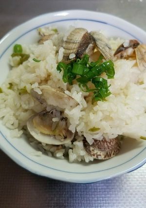 あさりの洋風バター炊き込みご飯-レシピのメイン写真