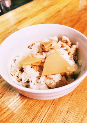 めんつゆで！簡単！たけのこ混ぜご飯-レシピのメイン写真