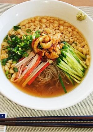 和風アレンジのふるる冷麺-レシピのメイン写真