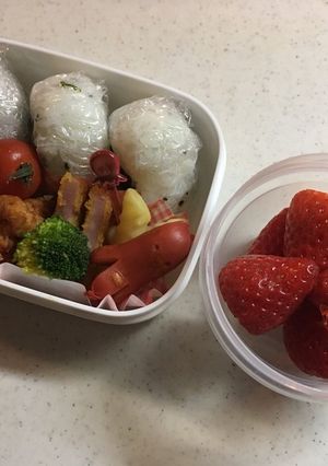 中学生お弁当(2018.3.7)-レシピのメイン写真
