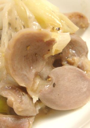 砂肝の塩ダレ炒め-レシピのメイン写真