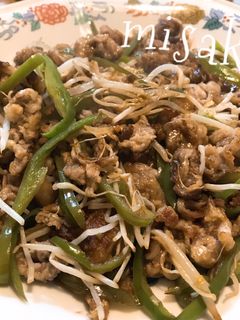 節約♫もやし☆de☆青椒肉絲☆-レシピのメイン写真