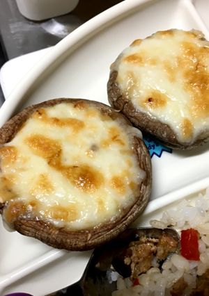 しいたけの味噌マヨチーズ焼き☆-レシピのメイン写真