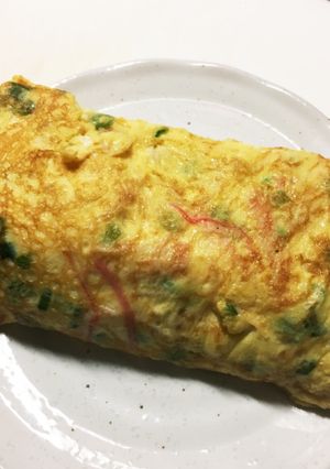 カニカマの中華風卵焼き☆-レシピのメイン写真