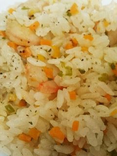 炊飯器でエビピラフ-レシピのメイン写真