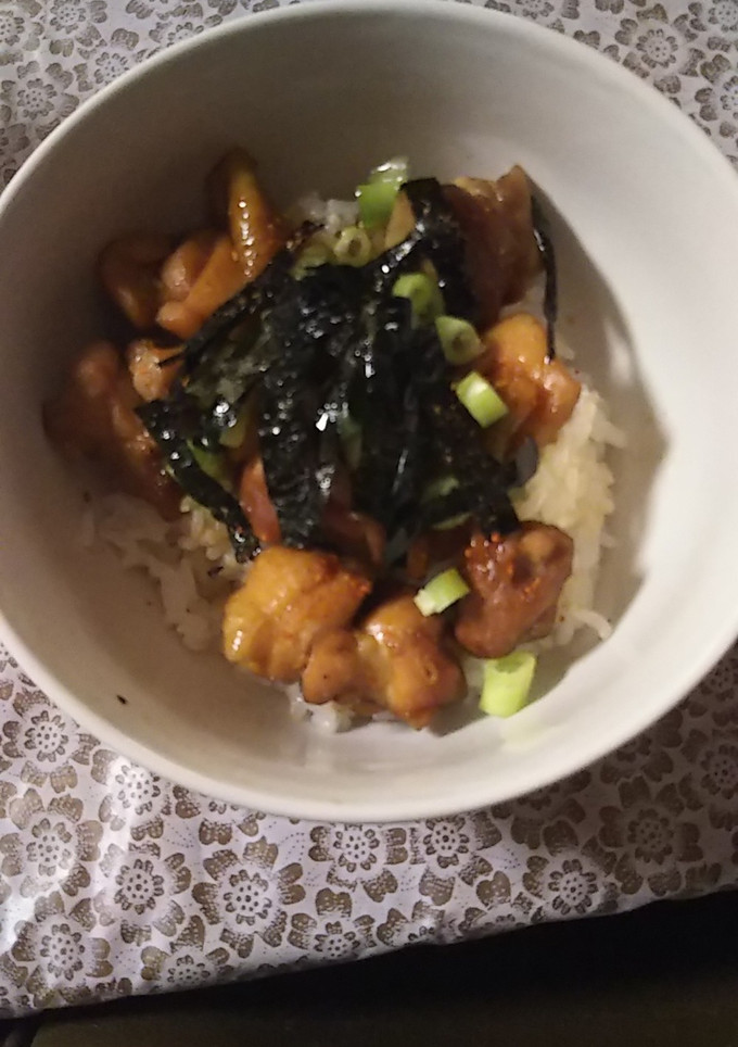 ささっとがっつり鶏もも肉丼☆-レシピのメイン写真