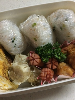 中学生お弁当(208.4.9)-レシピのメイン写真