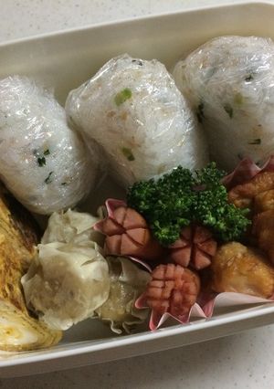 中学生お弁当(208.4.9)-レシピのメイン写真