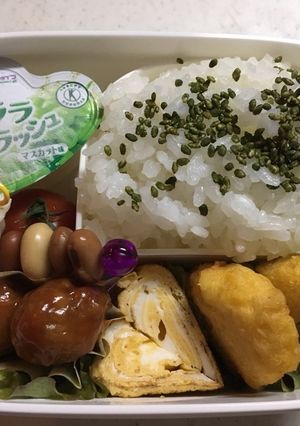 高校生お弁当(2018.4.23)-レシピのメイン写真