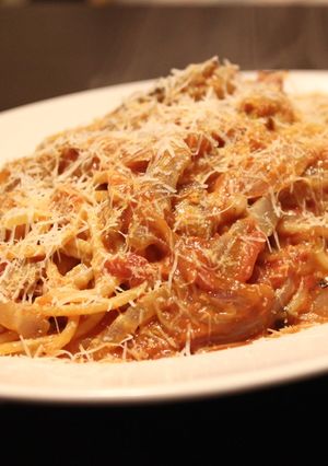 ローマ３大パスタ　アマトリチャーナ-レシピのメイン写真
