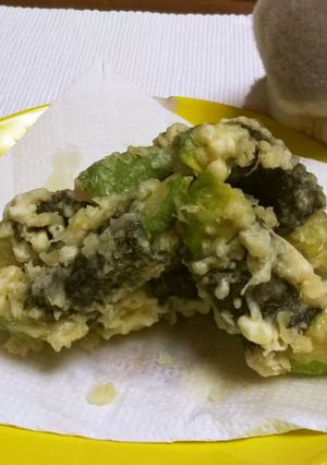 意外な天ぷら、アボカドの磯部揚げ-レシピのメイン写真