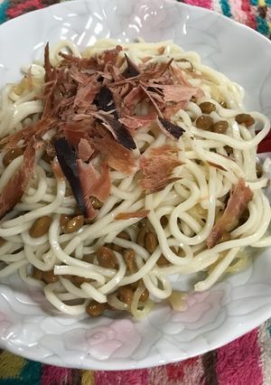 簡単 冷たい納豆うどん-レシピのメイン写真
