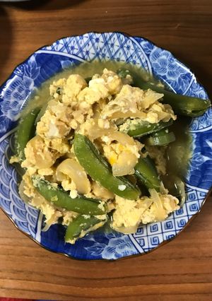 簡単•甘い、旬のスナップエンドウ！-レシピのメイン写真