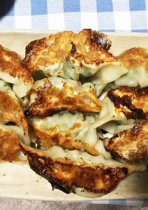 行者ニンニクの餃子-レシピのメイン写真