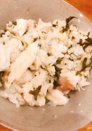 白身魚と山椒の葉のまぜごはん☆カレイなど-レシピのメイン写真