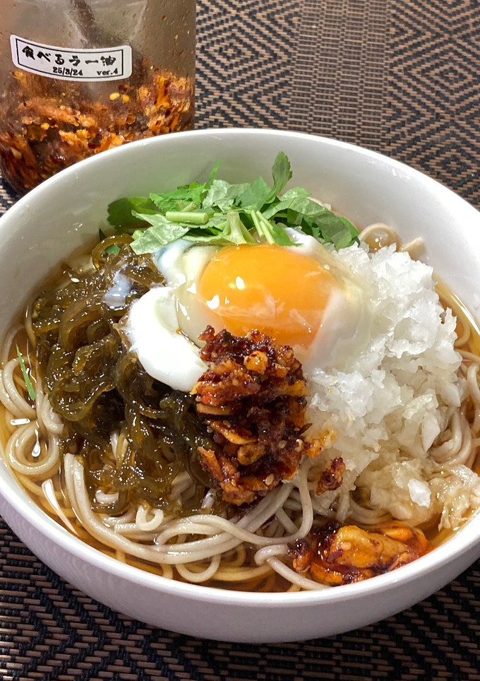 もずくと大根おろしのぶっかけ蕎麦-レシピのメイン写真