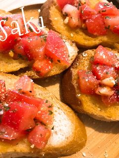 簡単☆トマトのブルスケッタ☆-レシピのメイン写真