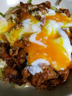 *野菜炒め*豚キムチマヨネーズのせ~-レシピのメイン写真