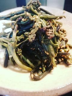 わらびの中華風炒め-レシピのメイン写真
