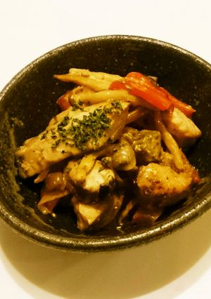 ぶりと野菜のオイマヨ炒め-レシピのメイン写真