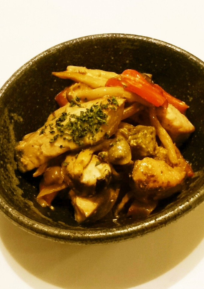 ぶりと野菜のオイマヨ炒め-レシピのメイン写真