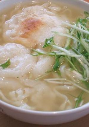 艶うどんでつくるめちゃ簡単かちんうどん-レシピのメイン写真