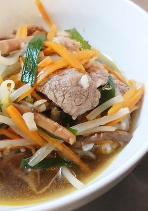 お義母さんの味★韓国風スタミナ雑炊-レシピのメイン写真