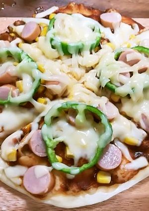 夜準備して朝食べるための簡単ピザ生地-レシピのメイン写真