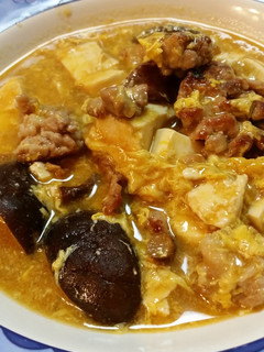 子供大好き♪豚と卵とのケチャップ豆腐-レシピのメイン写真