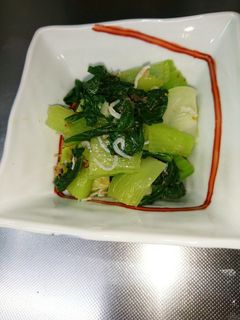 簡単!うまい!チンゲン菜のおひたし!-レシピのメイン写真