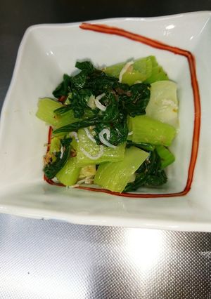 簡単！うまい！チンゲン菜のおひたし！-レシピのメイン写真