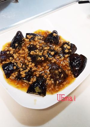 茄子のあんかけ～大豆のお肉使用～-レシピのメイン写真