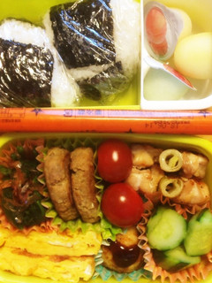 遠足弁当&ママへのお弁当180501-レシピのメイン写真