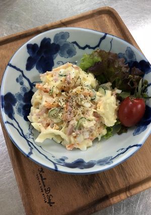 ポテトサラダ×キクイモピクルス-レシピのメイン写真