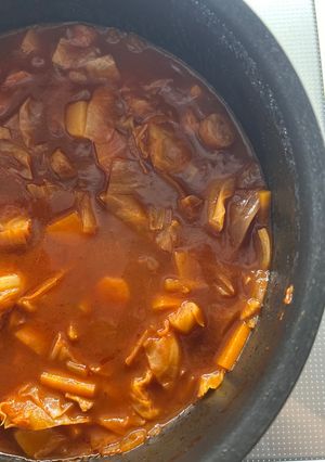 トマトジュースでミネストローネ-レシピのメイン写真