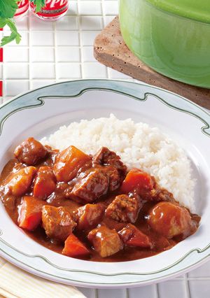 保温調理でポークカレー　ほっとクック-レシピのメイン写真