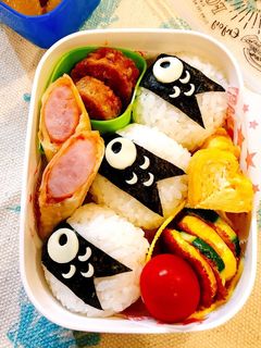 こどもの日*簡単*鯉のぼりおにぎり弁当-レシピのメイン写真