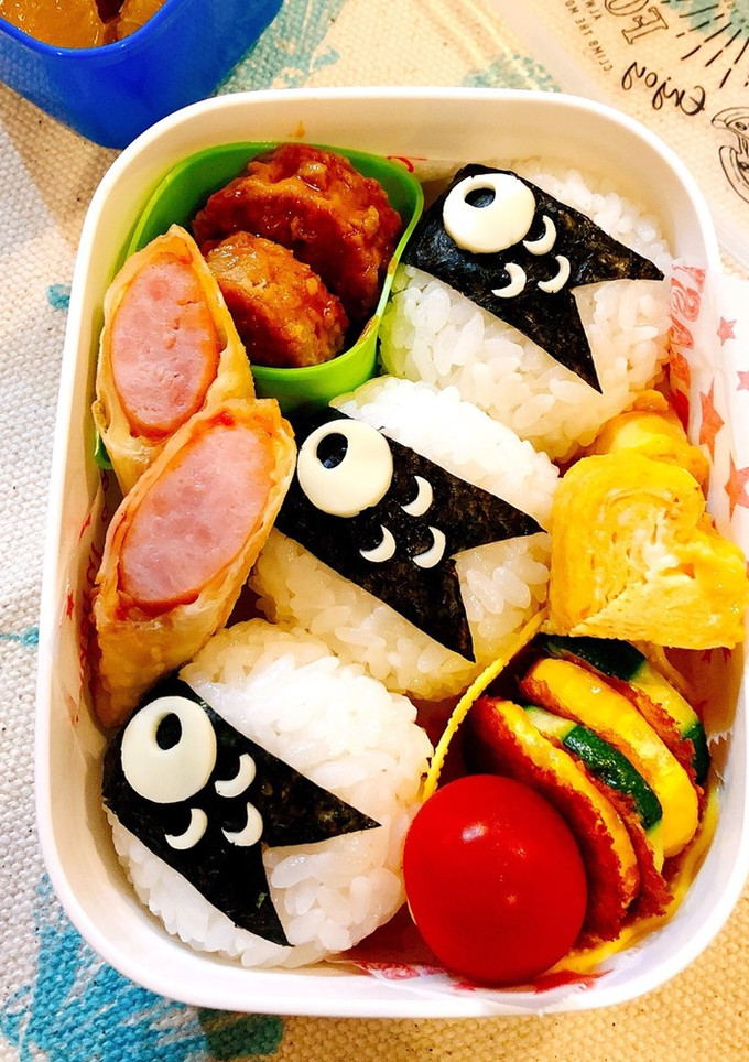 こどもの日＊簡単＊鯉のぼりおにぎり弁当-レシピのメイン写真